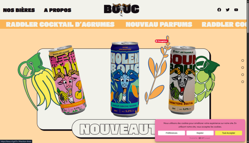 Bouc website