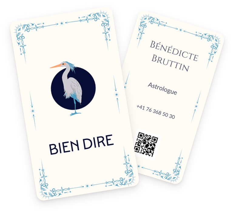 La carte de visite Bien Dire